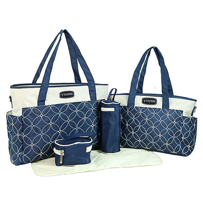 Bolsa Maternal Multifuncional de Gran Capacidad - Set de 5 Piezas - Image 21