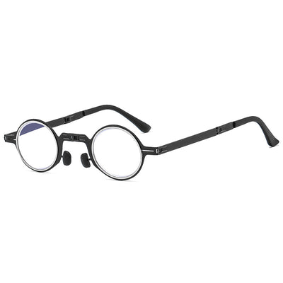 Gafas de Lectura Plegables Portátiles con Marco Metálico para Hipermetropía - Image 4