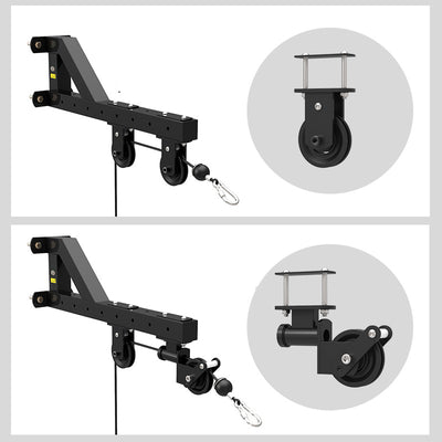 Máquina de Tracción Muscular Ajustable - Polea Alta y Baja - Image 7