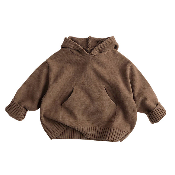 Sudadera Infantil Retro Casual con Capucha
