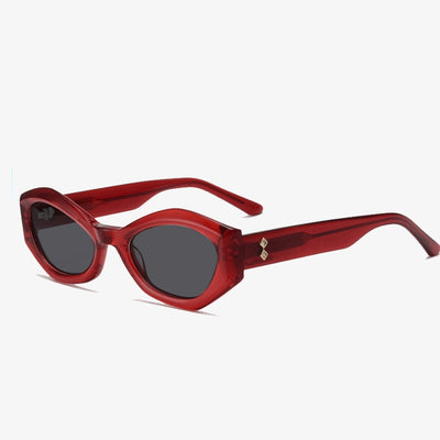 Gafas de Sol Irregulares con Diamantes - Estilo Único y Personalidad