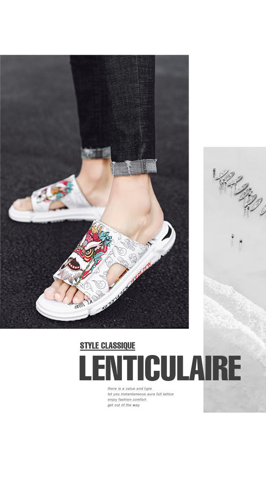 Sandalias y Pantuflas Deportivas para Hombre con Suela Gruesa - Image 10