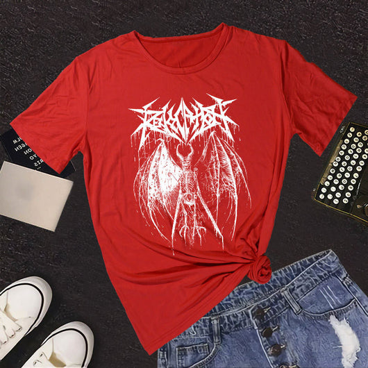Blusa Suelta Estampada de Manga Corta para Mujer - Image 6