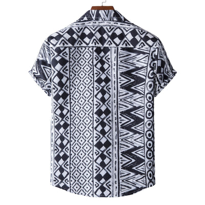 Camisa de Manga Corta Estampada para Hombre - Image 19