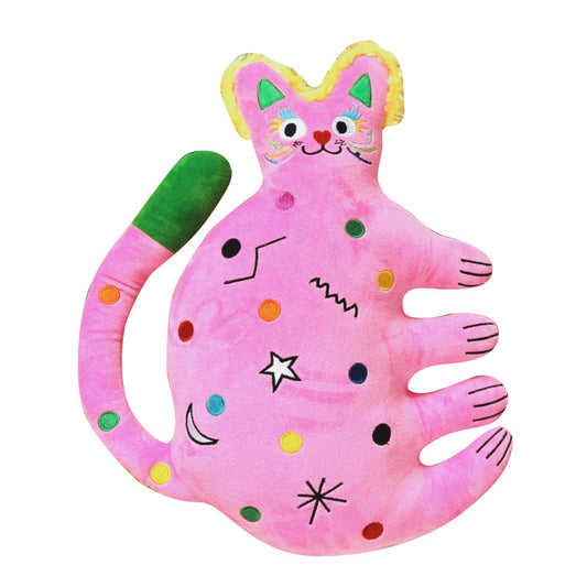 Almohada Gato Adorable - Peluche Suave y Acogedor - Image 2