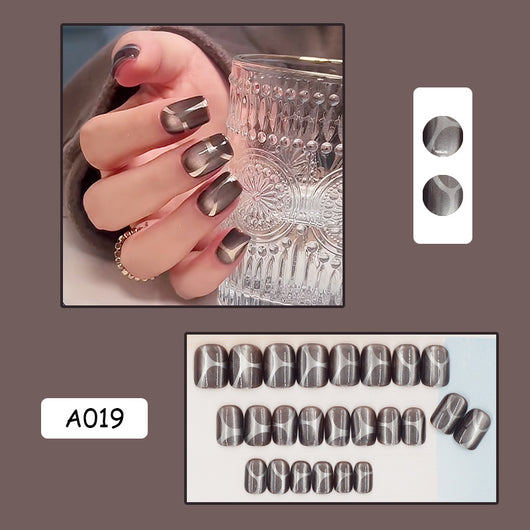 Parches de Uñas Efecto Ojo de Gato Verano - Image 38
