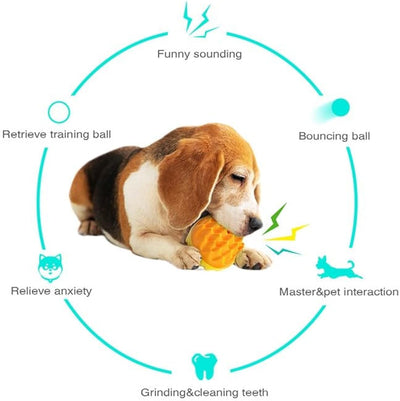 Juguete Pelota Masticable para Perros Agresivos - Bola Dental con Pinchos - Image 11