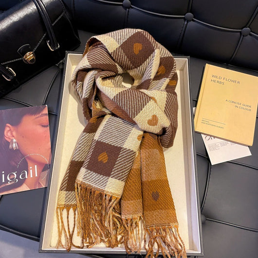 Chal Térmico de Mohair - Bufanda Gruesa para Invierno Colores Sólidos - Image 28