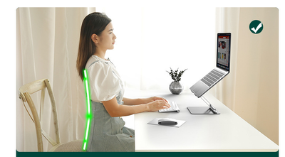 Soporte Ajustable para Laptop - Compatible con MacBook, iPad y Computadoras Portátiles - Image 8