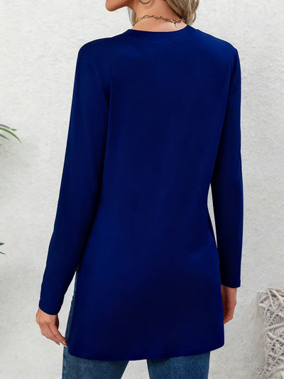 Cardigan Tejido Largo Casual con Botones Múltiples - Image 18