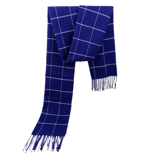 Bufanda Reversible a Cuadros para Hombre - Estilo Versátil - Image 43