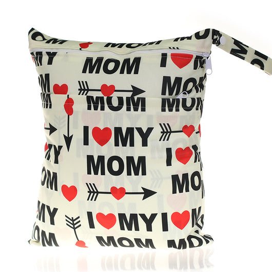 Bolsa de Pañales con Estampado Digital y Doble Bolsillo - Image 6