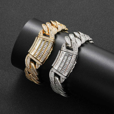 Cadena Cubana Miami 15mm-20mm Chapada en Oro Real con Cierre Tipo Buckle - Image 44