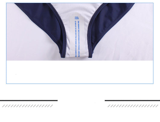 Traje de Baño Enterizo con Escote en V, Pliegues y Espalda Abierta para Mujer - Image 9