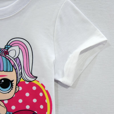 Conjunto Infantil de Falda y Blusa de Manga Corta con Diseño Animado - Image 23