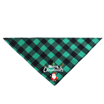 Pañuelo Triangular Navideño para Mascotas - DIY Babero Absorbente para Perros - Image 25