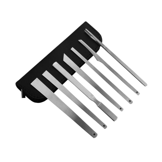 Set de 7 Herramientas de Acero Inoxidable para Pedicura Profesional