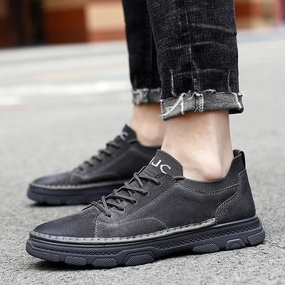 Zapatos Casuales de Cuero para Hombre - Diseño Bajo y Versátil - Image 5