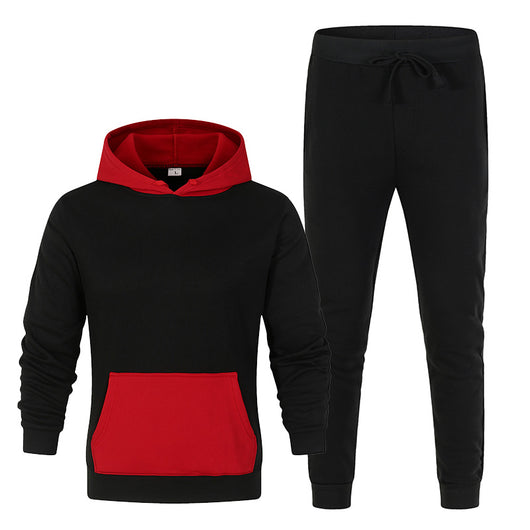 Conjunto Deportivo de 2 Piezas con Contraste de Colores - Sudadera y Pantalón - Image 8