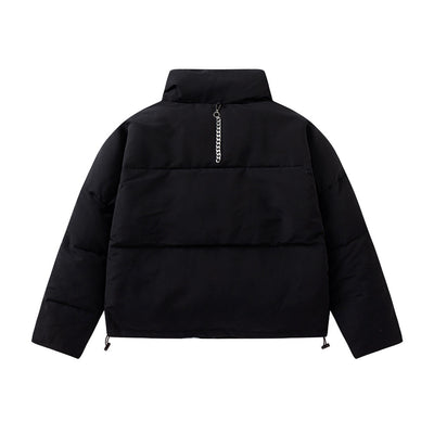 Abrigo Acolchado de Algodón Grueso para Hombre - Image 17