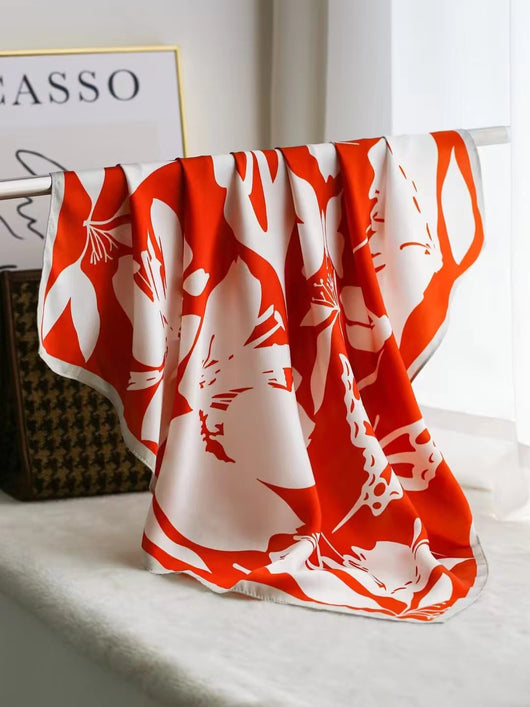Pañuelo de Seda Cuadrado Lujo Elegante - Accesorio Premium para Regalo - Image 19