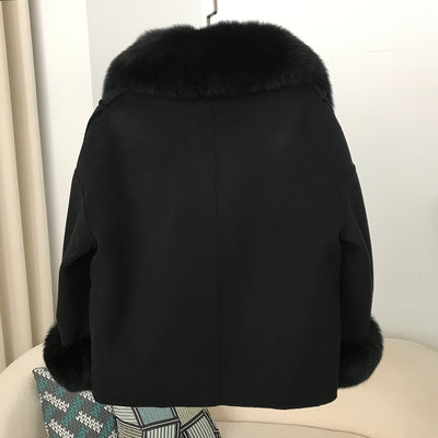 Abrigo de Lana Reversible Grueso para Otoño e Invierno - Image 23