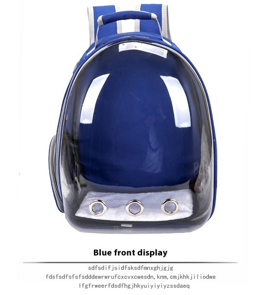 Mochila Panorámica Transparente para Mascotas - Uso Todo Clima - Image 15