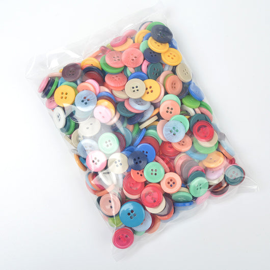 Botones de Resina Artesanal Multicolor con Diseño Floral para Manualidades DIY - Image 35