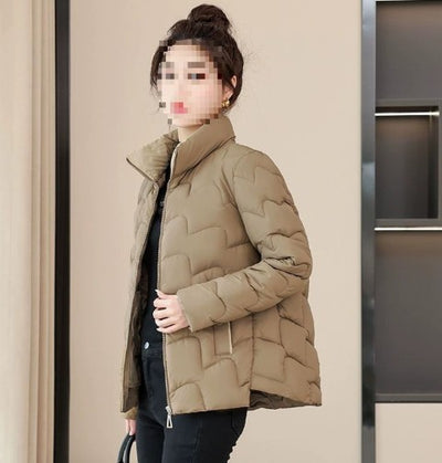 Abrigo Acolchado de Algodón Estilo Coreano para Mamás - Image 13