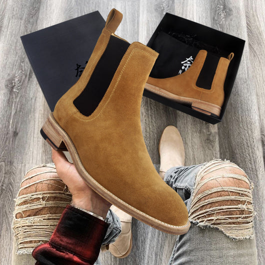 Botas Artesanales para Hombre en Cuero Genuino Estilo Retro - Image 16