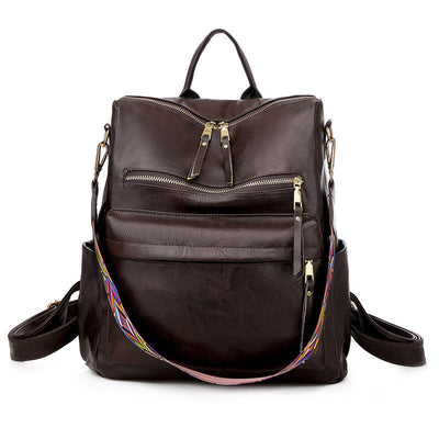 Mochila de Cuero Vintage con Gran Capacidad - Image 24