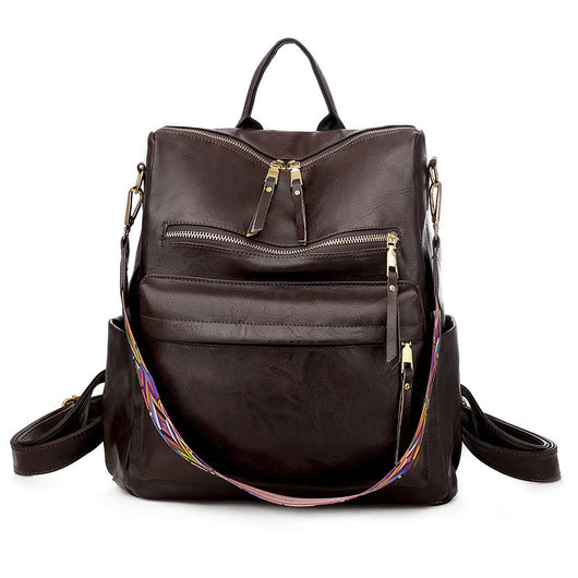 Mochila de Cuero Vintage con Gran Capacidad - Image 24