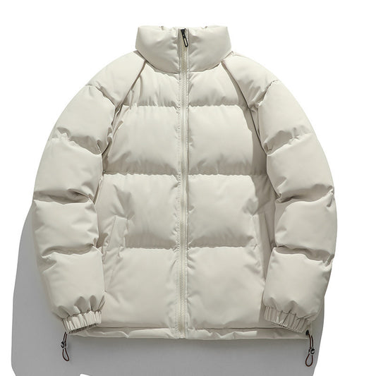 Chaqueta Acolchada de Plumas para Hombre con Cuello Alto - Image 2