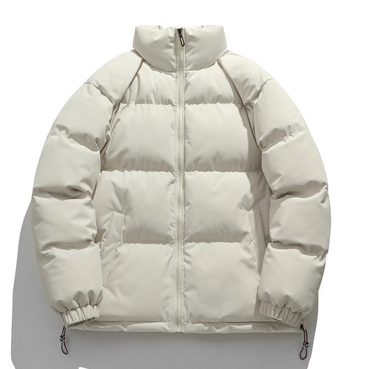 Chaqueta Acolchada de Plumas para Hombre con Cuello Alto - Image 2