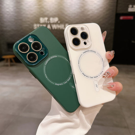 Funda Protectora de Cristal con Textura Suave para Teléfono - Image 19