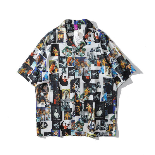 Camisa Estampado Floral Verano Hombre - Corte Holgado Tendencia Urbana - Image 9