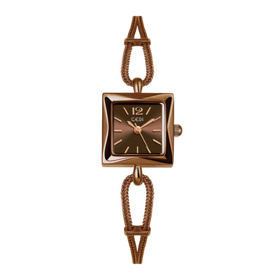Reloj Pulsera Cuadrado Estilo Vintage en Aleación Premium - Image 9