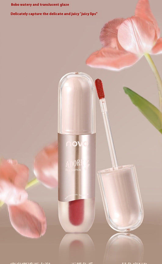 Brillo Labial Transparente Efecto Agua - Acabado Puro y Luminoso - Image 23