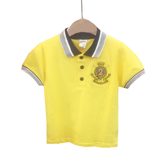 Camiseta Infantil Estampada de Moda Europea y Americana