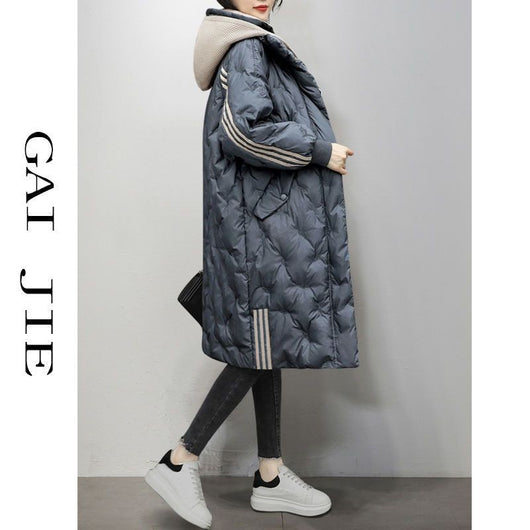 Abrigo Suelto Acolchado Estilo Coreano para Mujer - Image 3