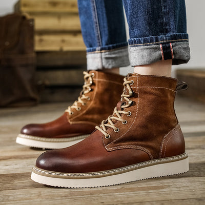 Botas Retro de Caña Alta para Hombre con Tecnología Americana - Image 5