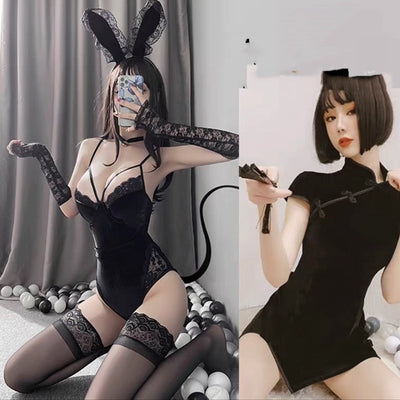 Traje de Conejita Sexy con Diseño Desmontable - Image 11