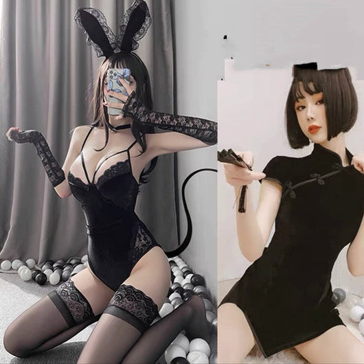 Traje de Conejita Sexy con Diseño Desmontable - Image 11