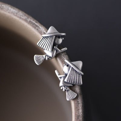 Aretes de Plata 925 Vintage Artesanal