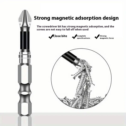 Set de Puntas de Impacto Antideslizantes K5 con Magnetismo Fuerte y Alta Dureza - Image 15