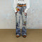 Jeans con Parches 3D Impresos y Cierre Micro-Pull Digital