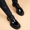 Zapatos Casuales de Cuero con Plataforma para Hombre