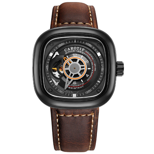 Reloj Mecánico Automático Cuadrado Hueco para Hombre - Estilo Hot Blast Dunk - Image 23