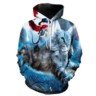 Sudadera Hoodie Impresión 3D Digital para Hombre - Diseño Trendy - Image 11