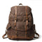 Mochila de Lona Resistente para Viajes y Montaña - Unisex